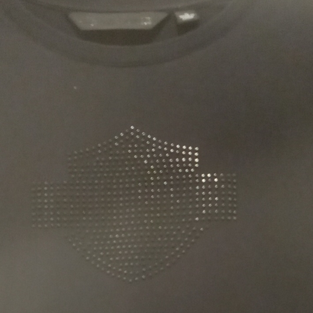 Harley Davidson Black Studded T-Shirt
